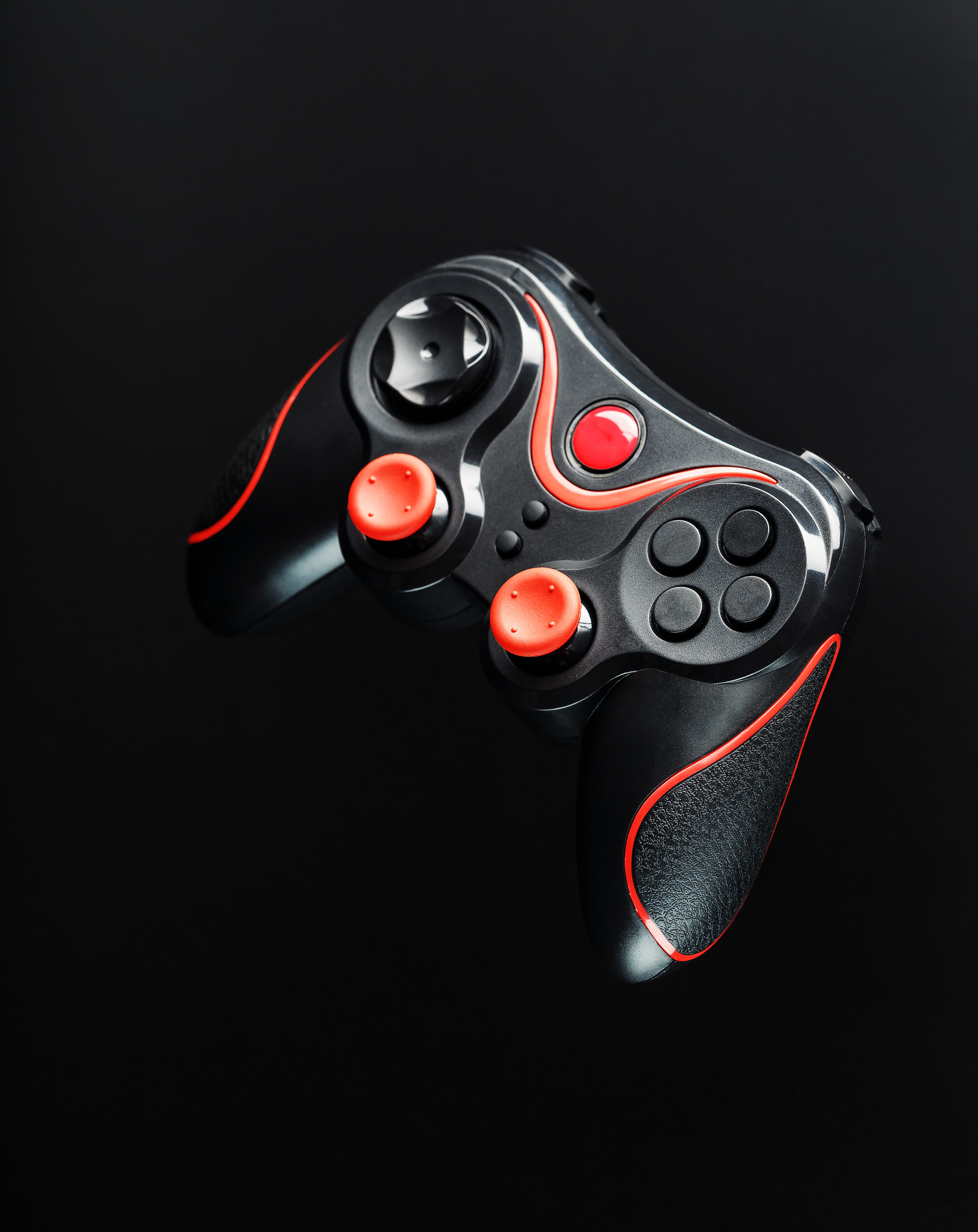game-controller-gamepad-black-surface